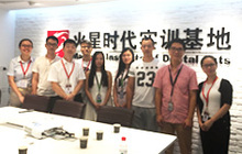 星輝天拓美術總監火星宣講，肯定學員實力