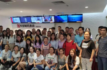 渭南師範學院考察火星時代西安中心，醞釀廣泛合作