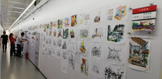 沒有對比就沒有進步 西安火星時代手繪作品展圓滿落幕