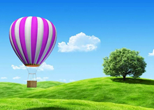 C4D图文教程：超酷热气球的制作