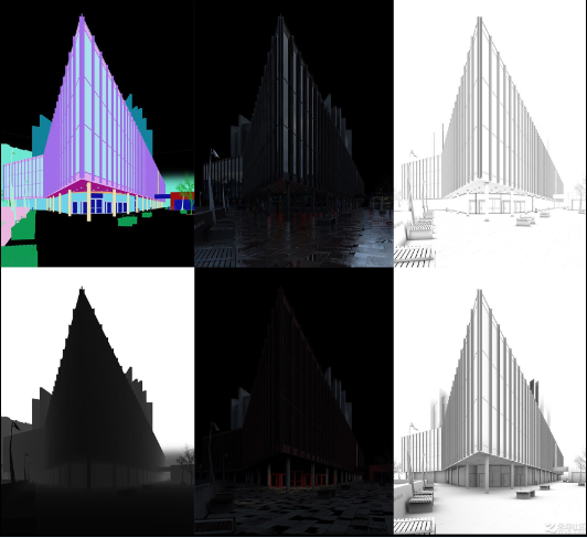 vray建筑渲染实例教程之《格里格音乐厅——雨后印象》