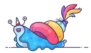 教你如何制作一个彩色的可爱小蜗牛