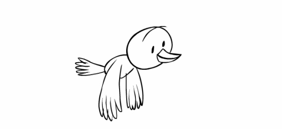 初学者动画制作教程：如何制作飞鸟动画
