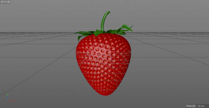 c4d教程之制作逼真的草莓建模及渲染