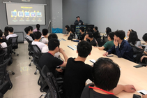 火星時代上海徐彙校區接待梧州學院師生 拓展更多的合作可能