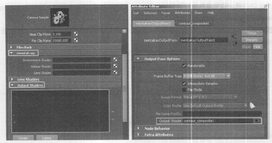 mental ray轮廓(Contour)使用教程