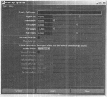 Maya中Fields (场)菜单栏以及参数使用详解（二）