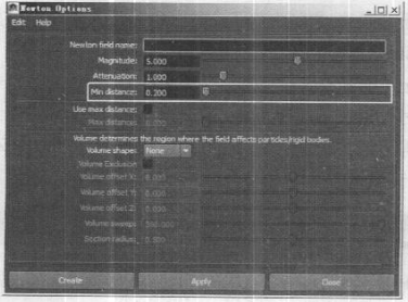Maya中Fields (场)菜单栏以及参数使用详解（二）