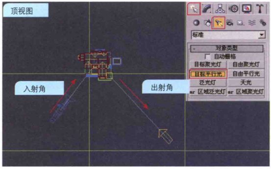 VRay光照系统的使用及参数设置（二）目标平行光、VRay环境光