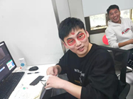 重慶火星時代：萬聖節環節多，師生齊扮“木乃伊”