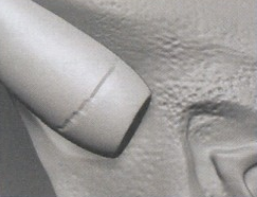 zbrush笔刷工作流程：铁血战士面具（八）添加零件细节③