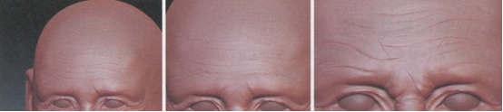 zbrush实例教程：老人头部细节刻画（二）雕刻其他皱纹.刻画细处皱纹