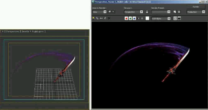 常见的3D游戏特效制作教程（一）刀光和剑刃流光