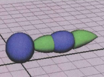 简单绑定案例教程之尾巴小球的绑定