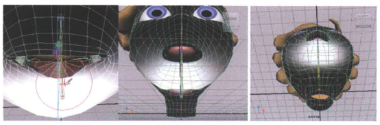 面部次级绑定技术之绘制人物权重