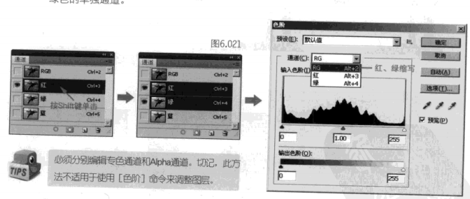 ps照片调色教程-输入色阶调整色调