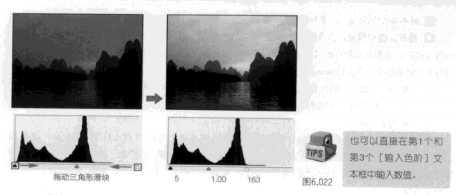 ps照片调色教程-输入色阶调整色调