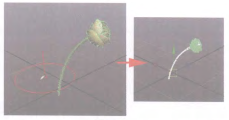 Maya特效实例之花瓣飘扬效果（三）制作发射粒子与花瓣