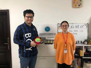 濟南映視界文化傳媒登陸濟南火星拜訪參觀，歡迎學長回校