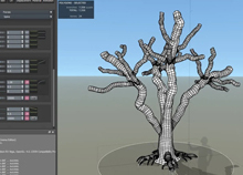 SpeedTree Cinema v8.4合金欢树制作（上）