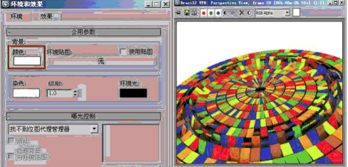 如何用3dmax制作同心圆翻转动画（三）材质与渲染