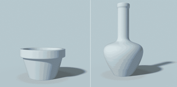 在C4D中如何制作花瓶模型的变形动效