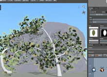 SpeedTree Cinema v8.4 缠绕藤曼制作