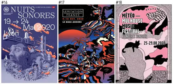 在法国超美的30张节日海报中，看见设计的参差