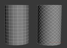 如何在3DMAX里快速制作菱形图案？