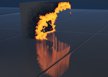 如何在Unreal里制作燃烧动画？