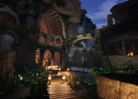 臨摹場景《水神廟》建模教程