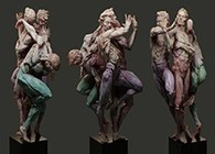 ZBrush中的動態人物造型： 在美術雕塑中喚起動感和優雅