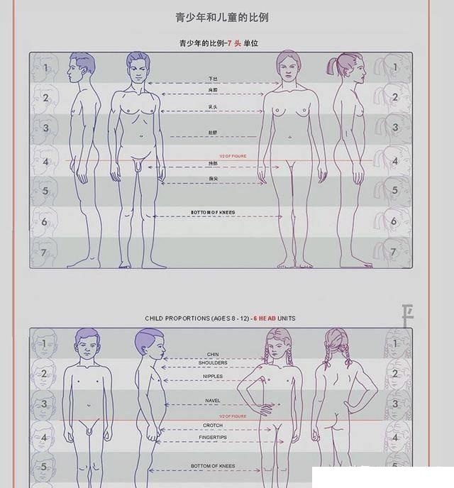 八头身动漫人物图片