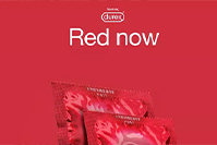 苹果手机发布红色系列的热点营销信息