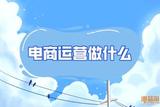 電商運營一般做什么