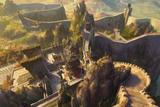 「繪畫教程」畫師天行SKYRUN 分享的場景概念圖繪制過程