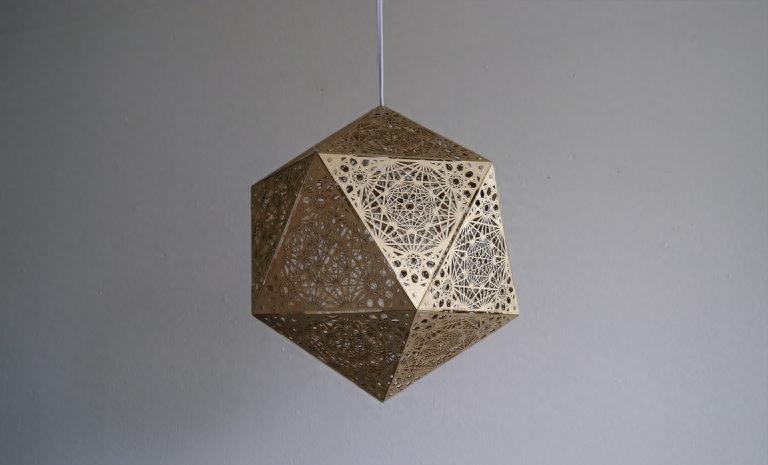 售樓處菱形創(chuàng)意室內(nèi)設(shè)計(jì)燈具 設(shè)計(jì)師靈感來源于大自然