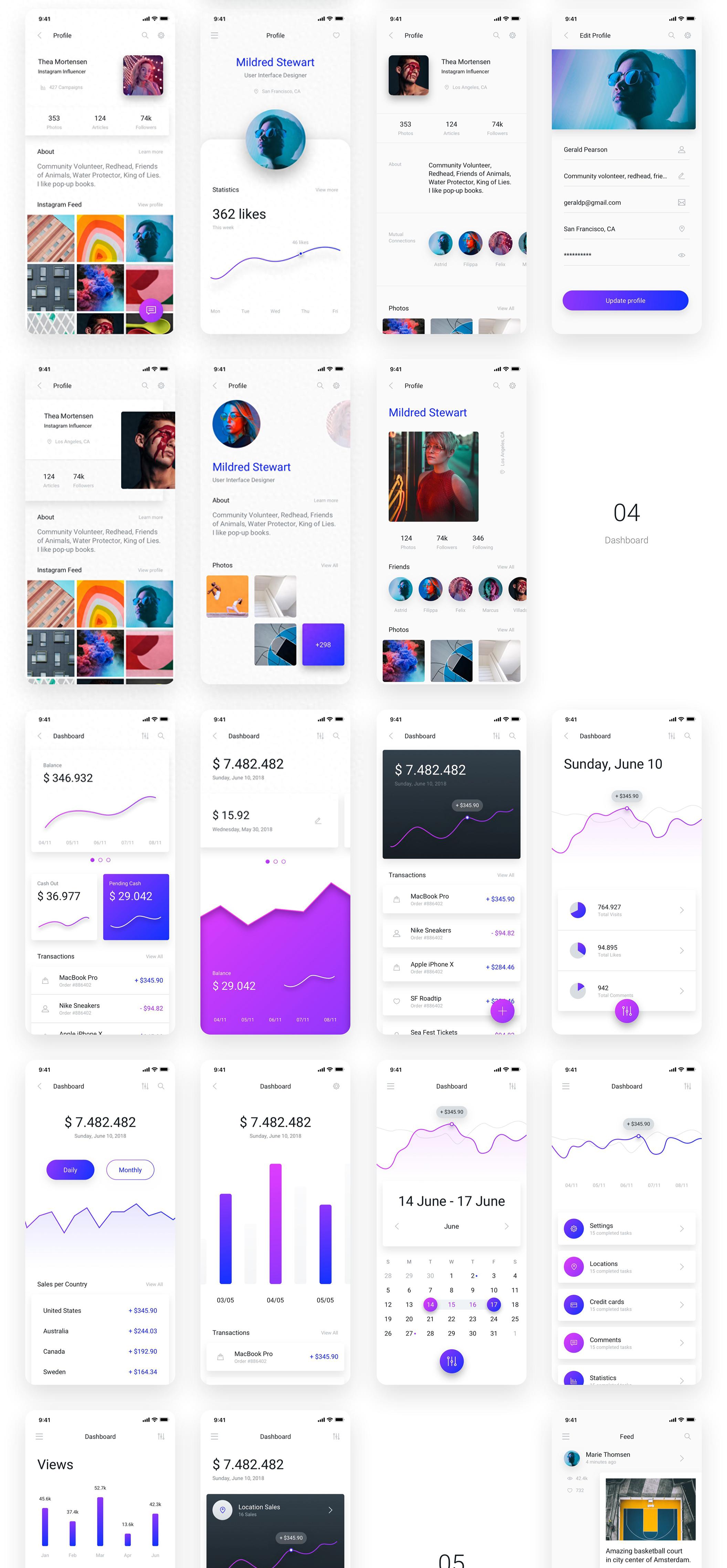 看看這款運動品牌APP UI界面設(shè)計作品，打開你的創(chuàng)意思維
