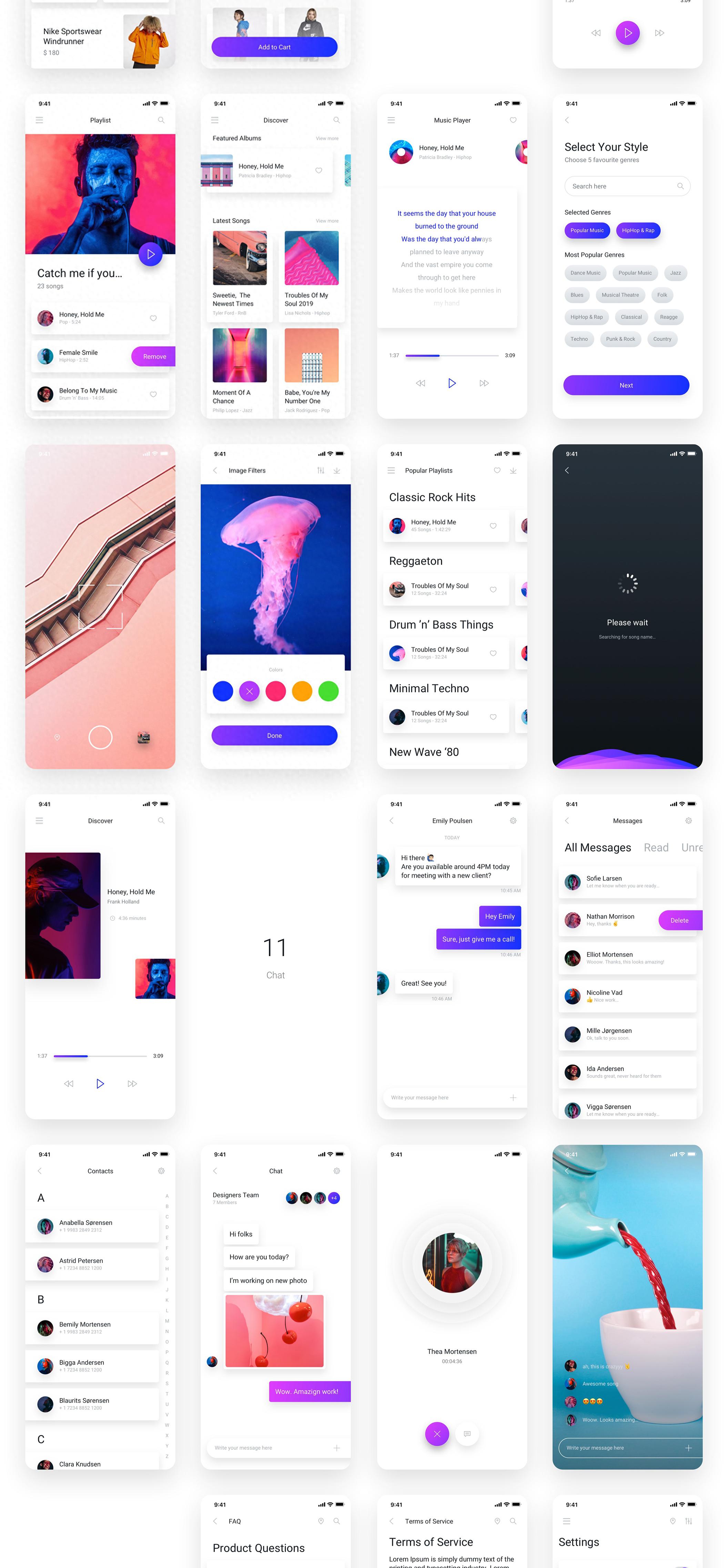 看看這款運動品牌APP UI界面設(shè)計作品，打開你的創(chuàng)意思維