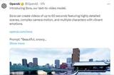 60秒一镜到底，文生视频的GPT-3时刻!Sora技术报告揭秘 6大核心优势，AGI或在1年内实现?