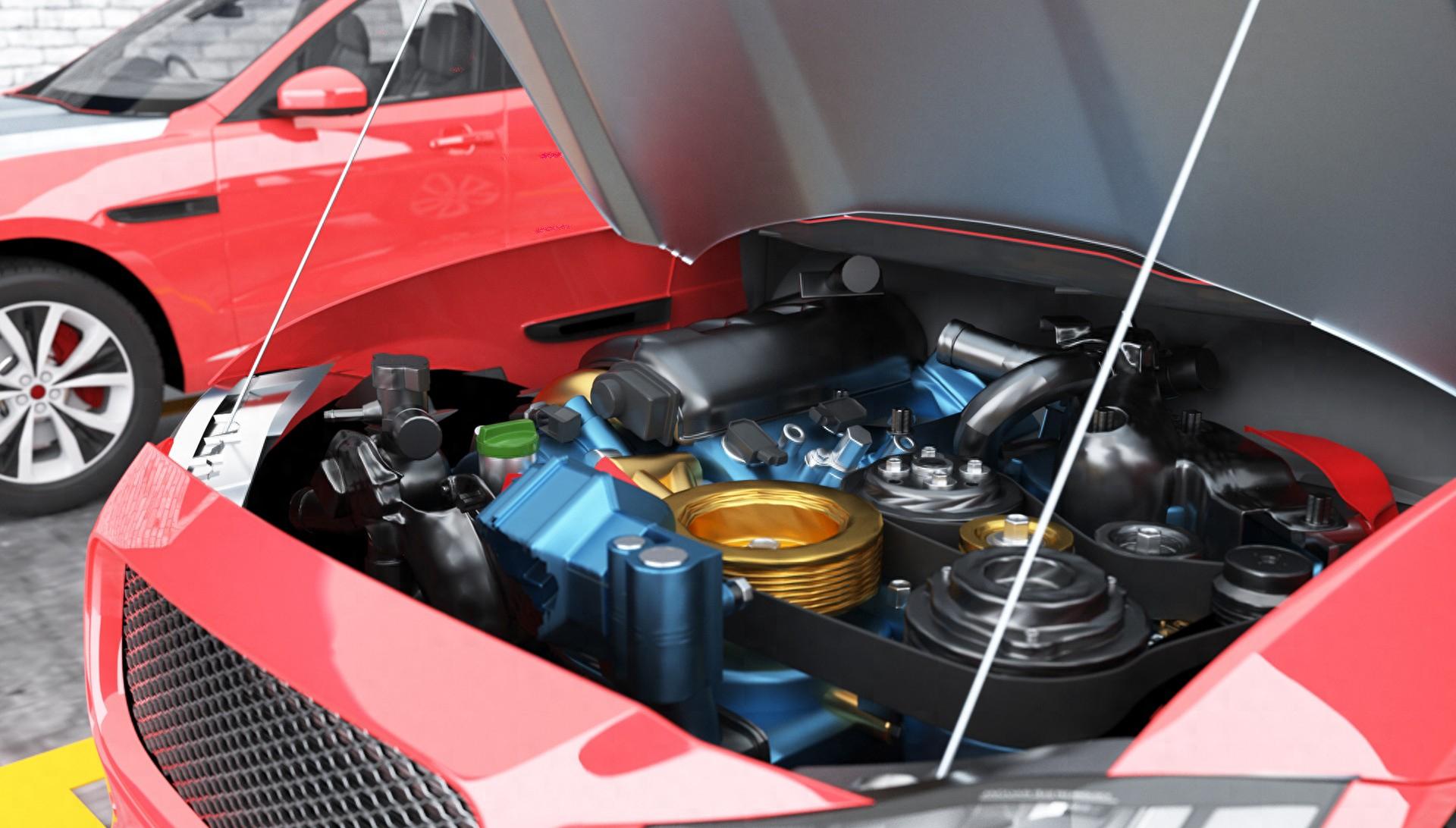 機(jī)械控進(jìn)！“高大上”汽車發(fā)動機(jī)3D模型是如何做出來的？