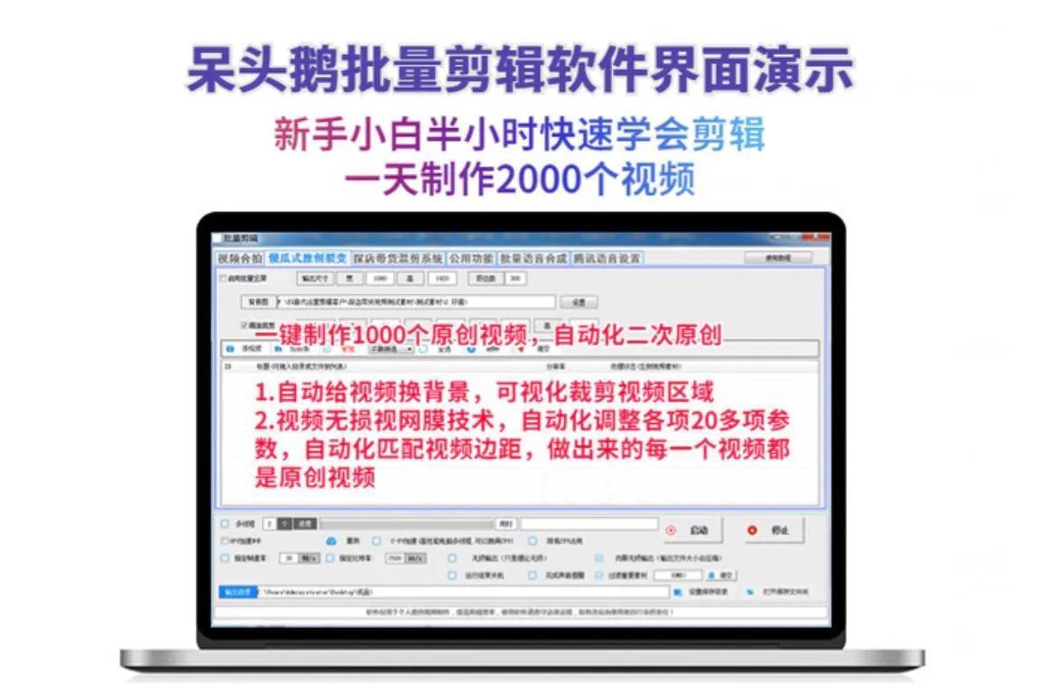 呆头鹅剪辑软件