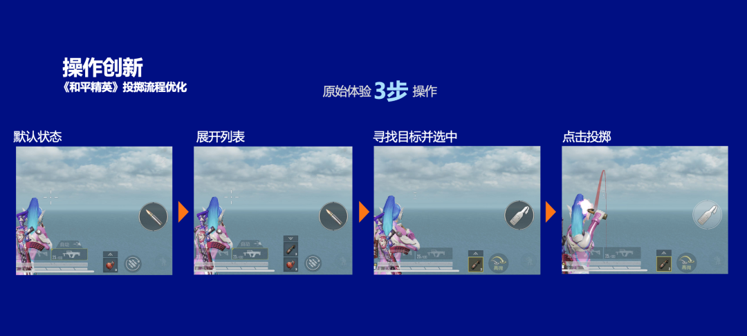 和平精英投掷流程优化