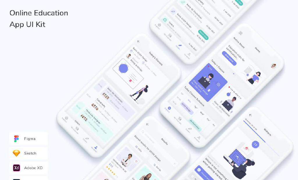 在线教育应用程序app模板
