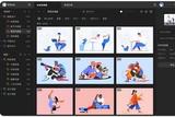 Billfish素材管家，設(shè)計師必備神器，支持多種類型素材、智能搜索、主題色切換、瀏覽器插件采集以及拖拽存圖功能