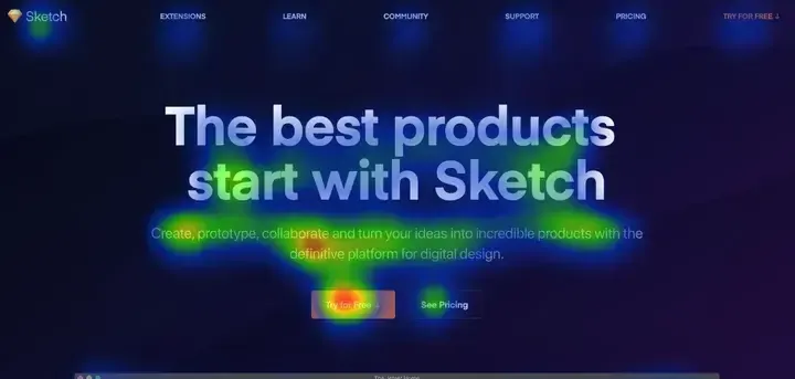 VisualEyes页面视觉热力图