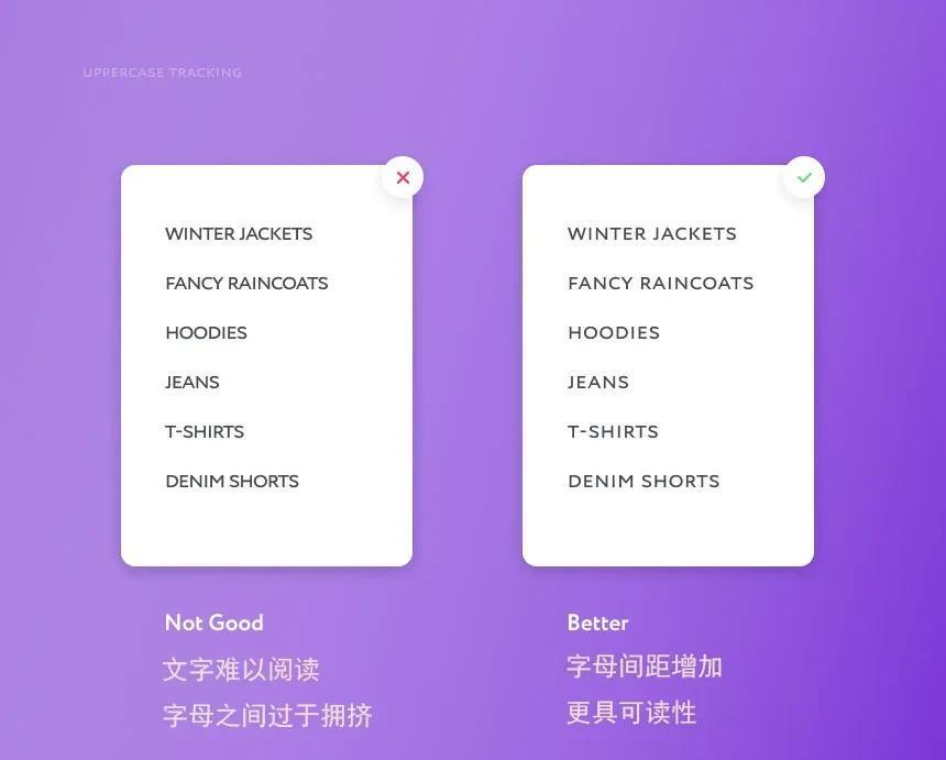 大写字母示例图