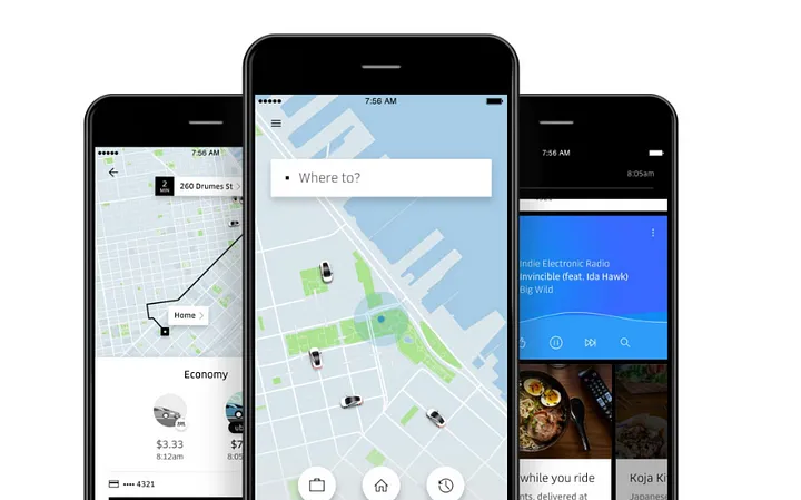 Uber 应用现在