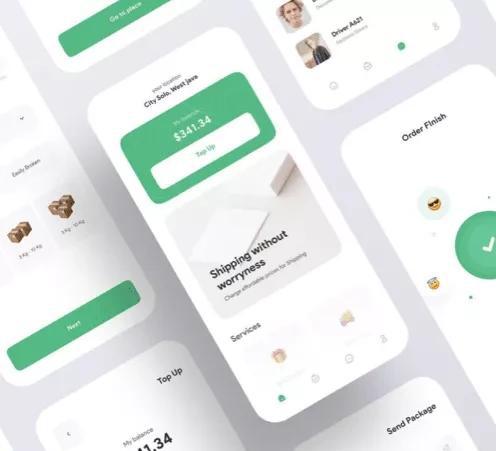 明亮的背景和留白