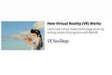 想了解虛擬現實(VR)究竟是什么？|加州大學課程推薦